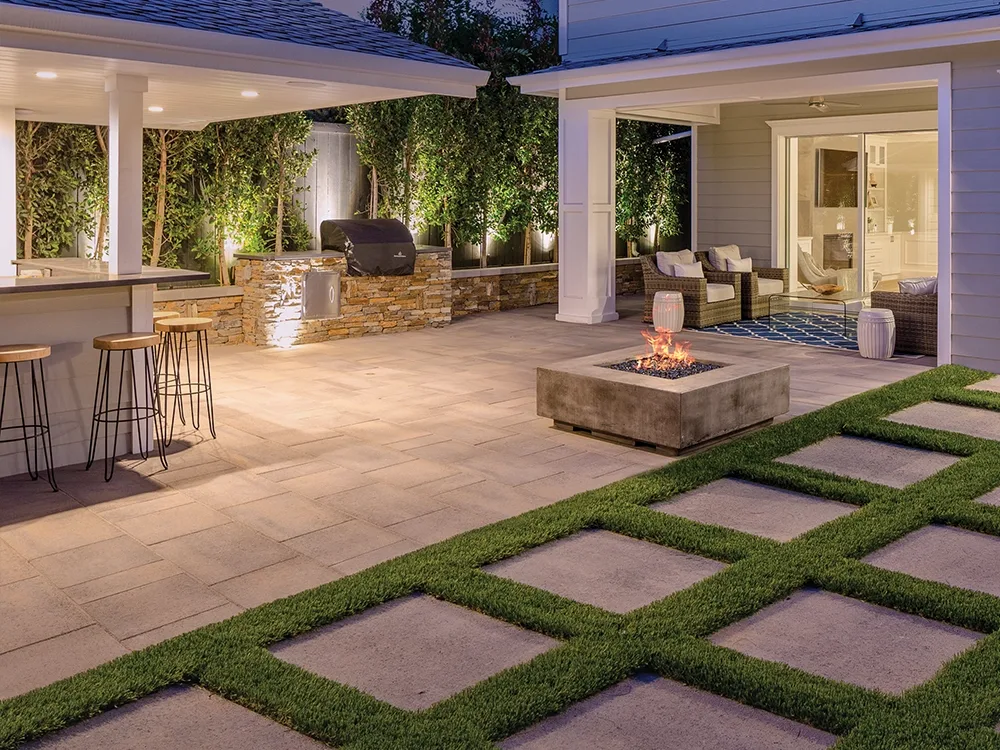Patio Installation in Baker project 6