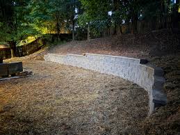 Retaining Wall Installation project 3