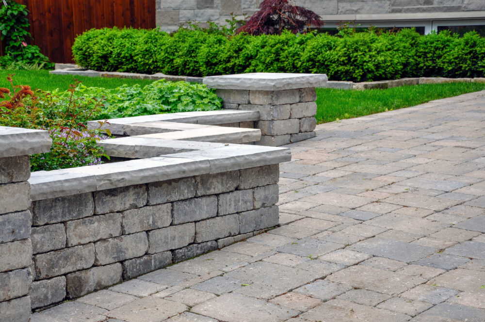 Hardscaping in Hempstead example 5
