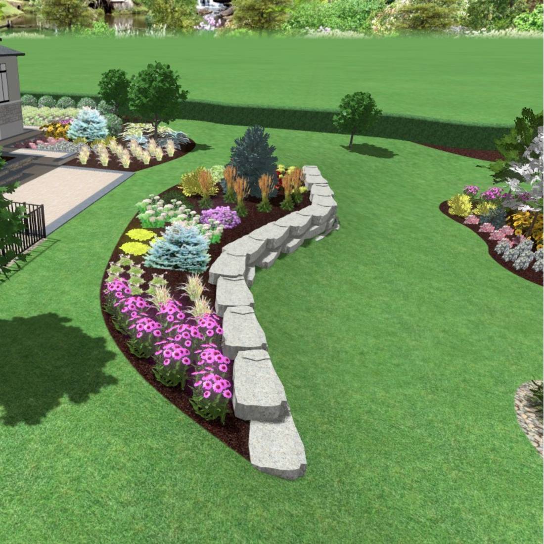 Landscape Design in Hempstead example 2