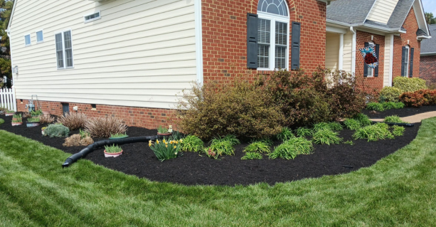 Mulch Installation in Hempstead example 4