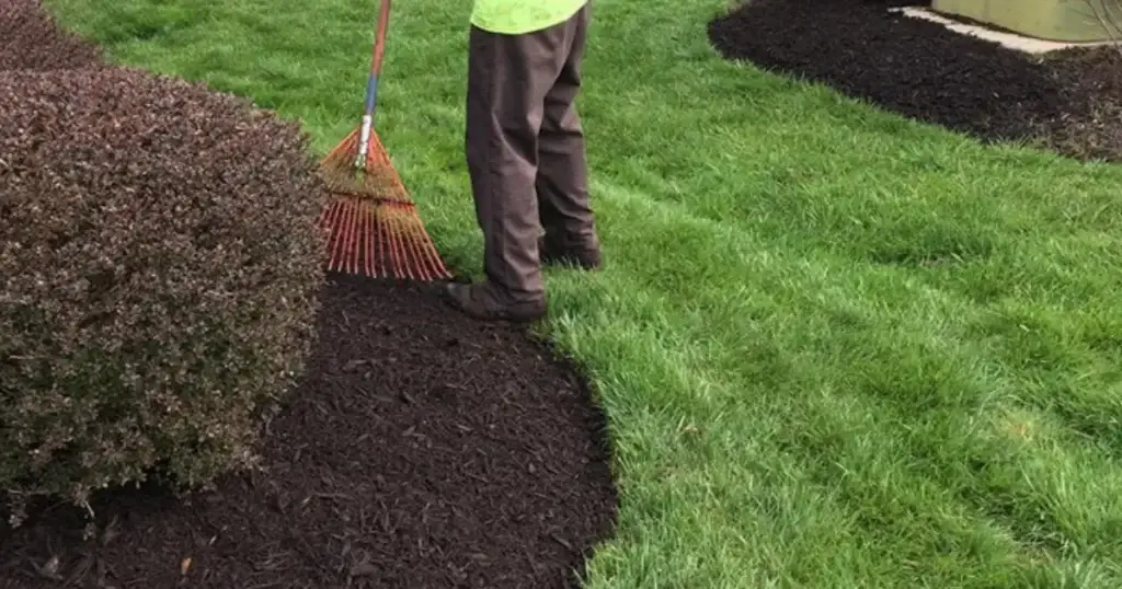Mulch Installation in Hempstead example 7