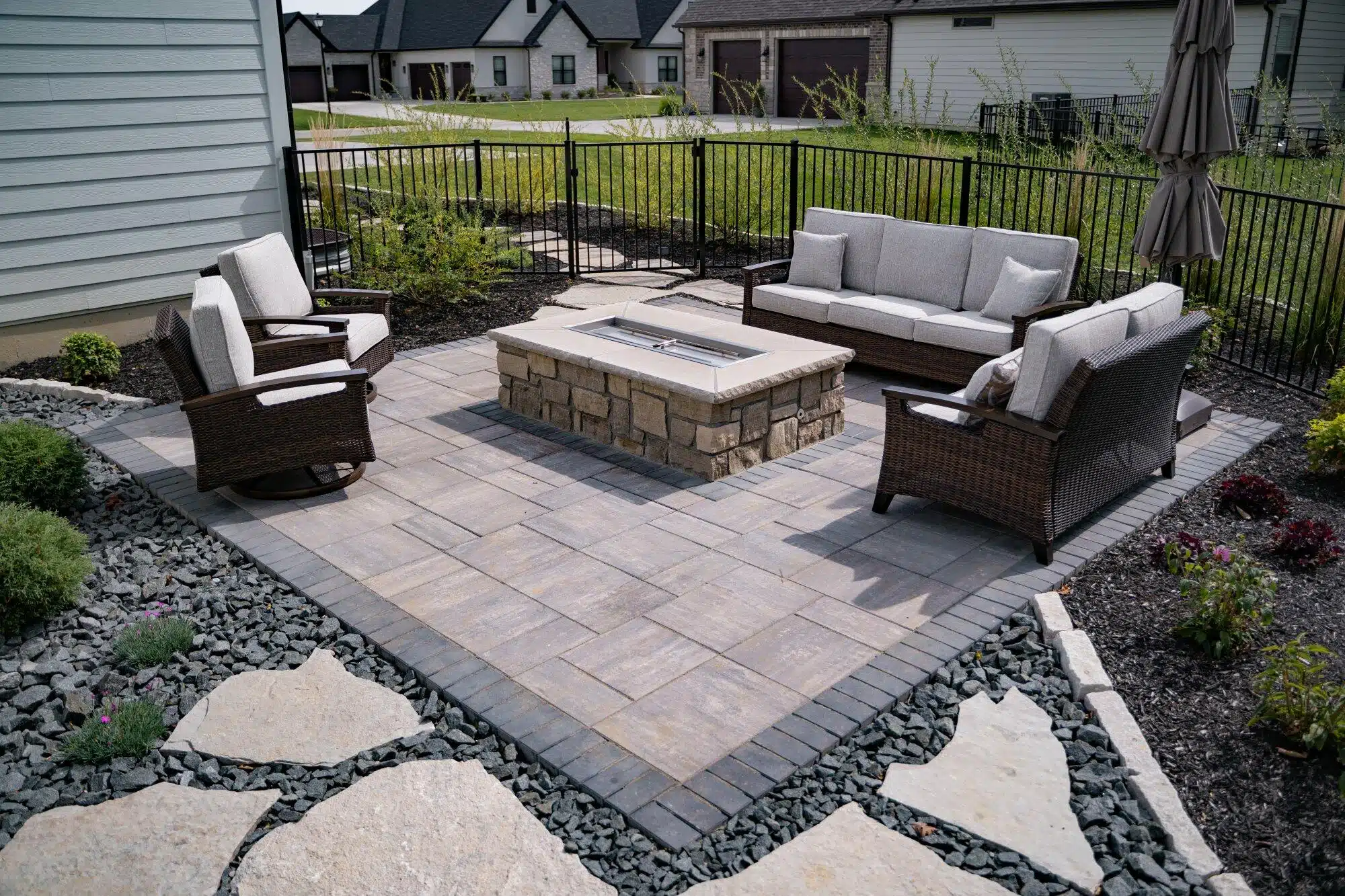 Patio Installation in Hempstead example 3