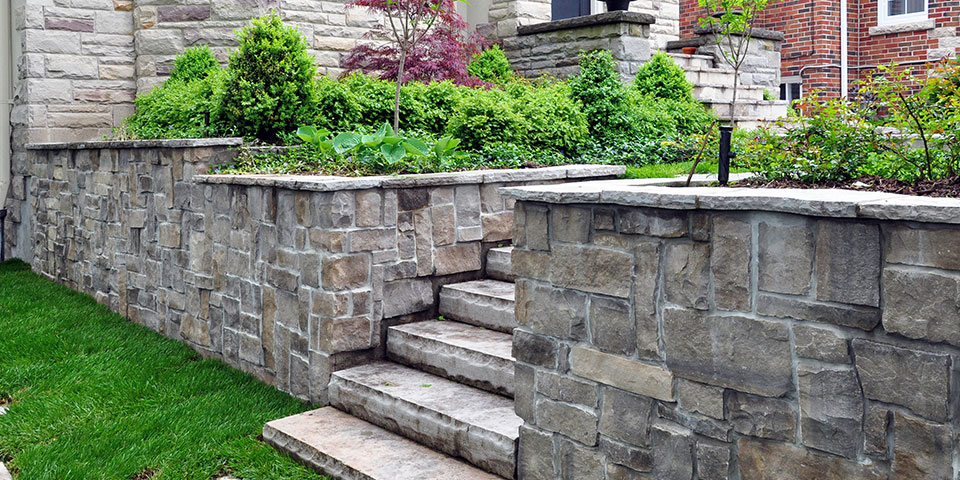 Retaining Wall Installation in Hempstead example 1